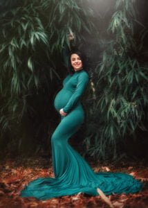 best gown for pregnancy photoshoot