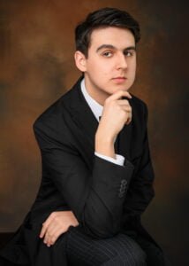 Nottingham family portrait session with formal black-and-white attire by Marta Szulc.