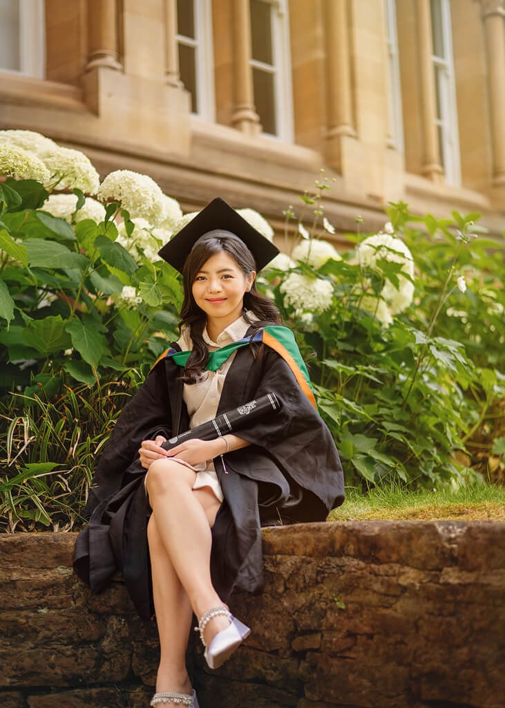 Celebrating a Big Milestone: Graduation Portrait at Nottingham University