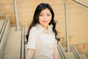 A memorable graduation portrait capturing a big milestone at Nottingham University