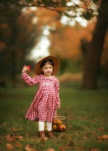 Children portrait from Autumn Family outdoor Photo Shoot in Wollaton Hall Park Nottingham