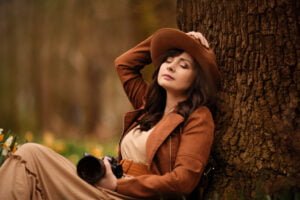 pinterest inspirations of a woman photo with camera