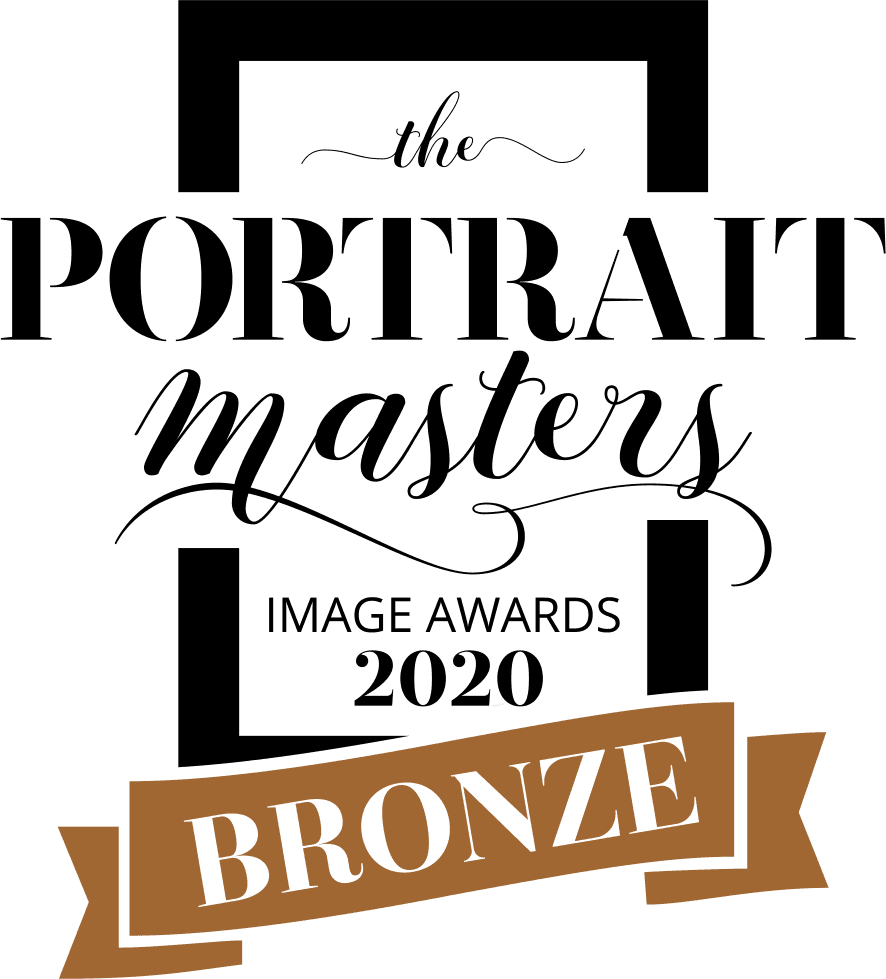 Bronze award photography badge displayed on Nottingham Family Photographer website showcasing professional recognition and award-winning portrait photography.