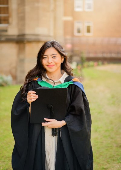 Celebrating a Milestone: Nottingham University Graduation Portrait
